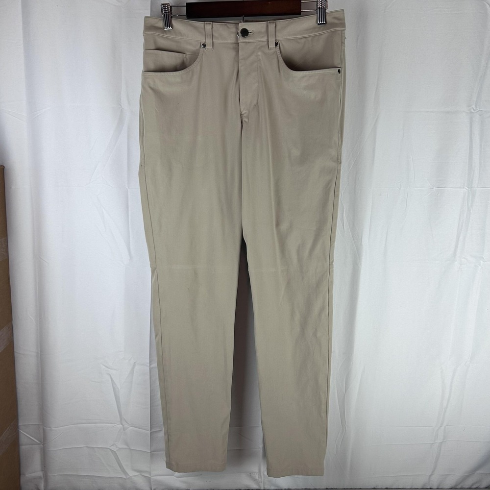 Lululemon Pants Mens 30x31 Commission Classic Straight Leg Stretch Office Golf